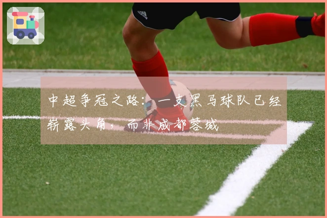 中超争冠之路：一支黑马球队已经崭露头角，而非成都蓉城